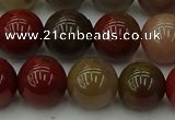 CCJ455 15.5 inches 14mm round colorful jasper beads wholesale