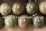 CCJ472 15.5 inches 8mm round rainbow jasper beads wholesale