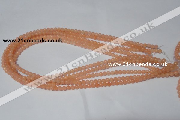 CCN02 15.5 inches 4mm round candy jade beads wholesale