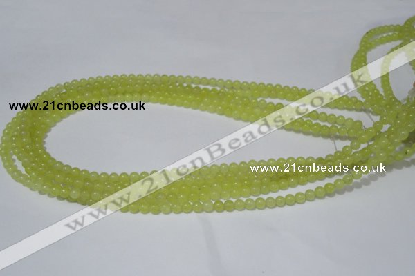 CCN06 15.5 inches 4mm round candy jade beads wholesale