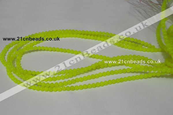 CCN07 15.5 inches 4mm round candy jade beads wholesale