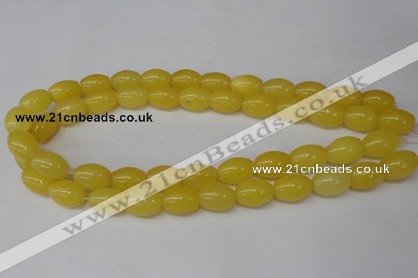 CCN111 15.5 inches 12*16mm rice candy jade beads wholesale