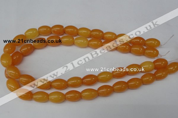 CCN112 15.5 inches 12*16mm rice candy jade beads wholesale