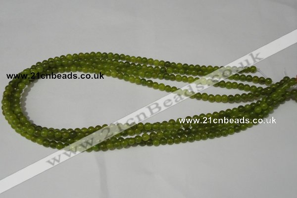 CCN12 15.5 inches 4mm round candy jade beads wholesale