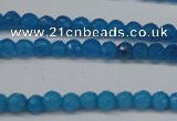 CCN1200 15.5 inches 4mm faceted round candy jade beads wholesale