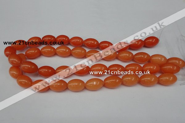 CCN121 15.5 inches 13*18mm rice candy jade beads wholesale