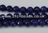 CCN1213 15.5 inches 8mm faceted round candy jade beads wholesale