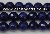 CCN1214 15.5 inches 10mm faceted round candy jade beads wholesale