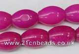 CCN122 15.5 inches 13*18mm rice candy jade beads wholesale