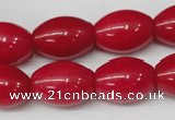 CCN123 15.5 inches 13*18mm rice candy jade beads wholesale