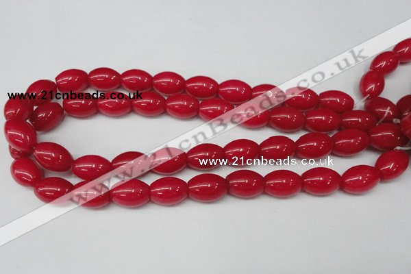 CCN123 15.5 inches 13*18mm rice candy jade beads wholesale