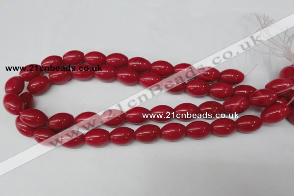 CCN124 15.5 inches 13*18mm rice candy jade beads wholesale