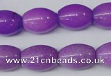 CCN126 15.5 inches 13*18mm rice candy jade beads wholesale