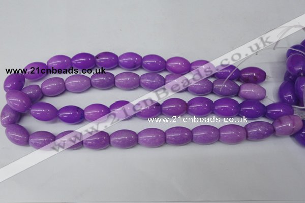 CCN126 15.5 inches 13*18mm rice candy jade beads wholesale