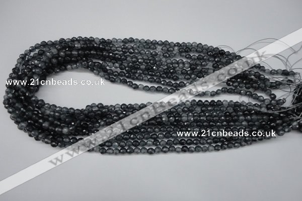 CCN1261 15.5 inches 4mm faceted round candy jade beads wholesale