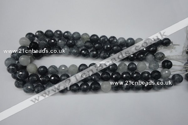 CCN1265 15.5 inches 12mm faceted round candy jade beads wholesale