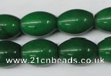 CCN129 15.5 inches 13*18mm rice candy jade beads wholesale