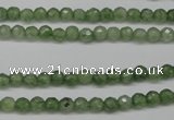 CCN1320 15.5 inches 4mm faceted round candy jade beads wholesale