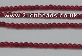 CCN1331 15.5 inches 2mm round candy jade beads wholesale