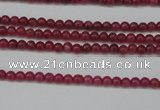 CCN1335 15.5 inches 3mm round candy jade beads wholesale