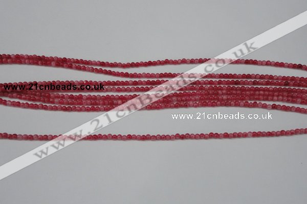 CCN1336 15.5 inches 3mm round candy jade beads wholesale