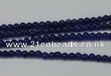 CCN1337 15.5 inches 3mm round candy jade beads wholesale