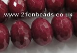 CCN1358 15.5 inches 13*18mm faceted rondelle candy jade beads