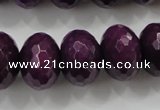 CCN1378 15.5 inches 13*18mm faceted rondelle candy jade beads