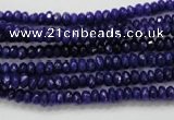 CCN1381 15.5 inches 2*4mm faceted rondelle candy jade beads