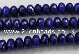 CCN1383 15.5 inches 5*8mm faceted rondelle candy jade beads