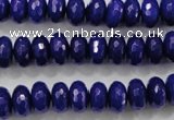 CCN1384 15.5 inches 6*10mm faceted rondelle candy jade beads