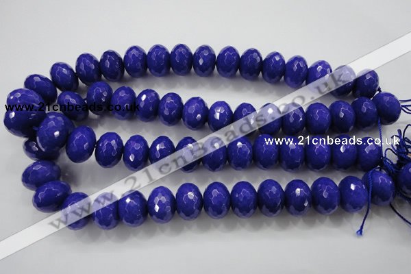 CCN1388 15.5 inches 13*18mm faceted rondelle candy jade beads