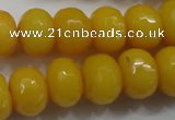 CCN1397 15.5 inches 12*16mm faceted rondelle candy jade beads