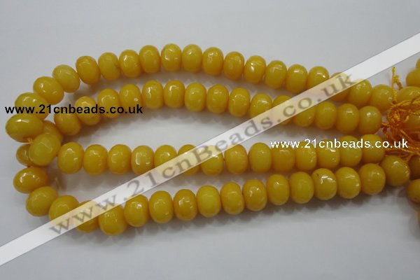 CCN1397 15.5 inches 12*16mm faceted rondelle candy jade beads