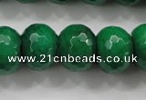 CCN1417 15.5 inches 12*16mm faceted rondelle candy jade beads