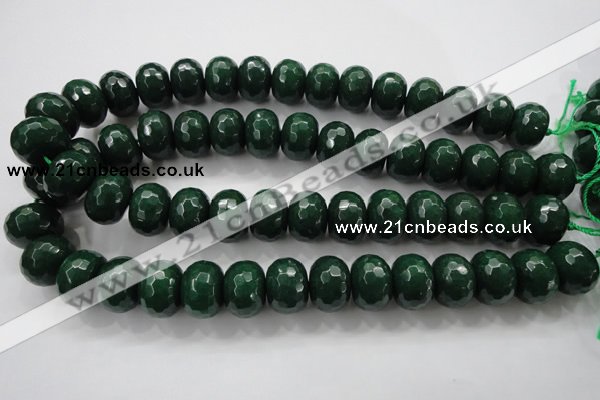 CCN1418 15.5 inches 13*18mm faceted rondelle candy jade beads