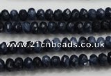 CCN1432 15.5 inches 4*6mm faceted rondelle candy jade beads