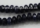 CCN1434 15.5 inches 6*10mm faceted rondelle candy jade beads