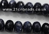 CCN1436 15.5 inches 10*14mm faceted rondelle candy jade beads