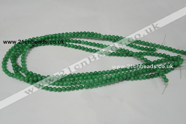 CCN15 15.5 inches 4mm round candy jade beads wholesale