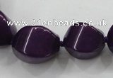 CCN1545 15.5 inches 10*14mm - 20*30mm twisted tetrahedron candy jade beads