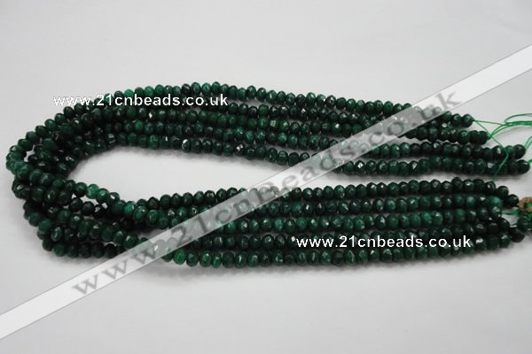 CCN1595 15.5 inches 4*6mm faceted rondelle candy jade beads