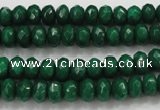 CCN1596 15.5 inches 5*8mm faceted rondelle candy jade beads