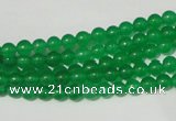 CCN16 15.5 inches 4mm round candy jade beads wholesale