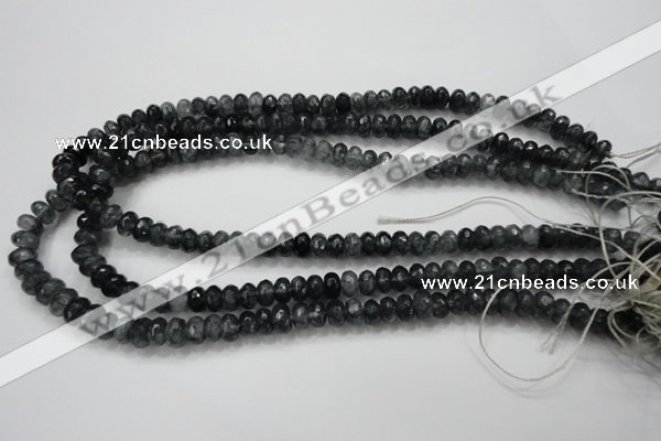 CCN1600 15.5 inches 5*8mm faceted rondelle candy jade beads