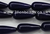 CCN1685 15.5 inches 10*25mm teardrop candy jade beads wholesale