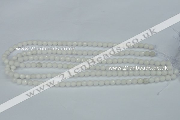 CCN1800 15 inches 4mm faceted round candy jade beads wholesale