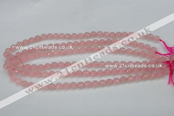 CCN1850 15 inches 4mm faceted round candy jade beads wholesale