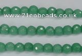 CCN1880 15 inches 4mm faceted round candy jade beads wholesale