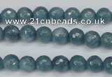 CCN1912 15 inches 8mm faceted round candy jade beads wholesale